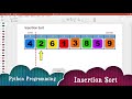 #python #insertionsort  Python Insertion Sort