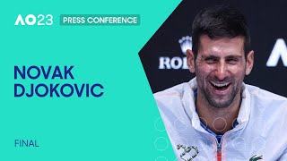 Novak Djokovic Press Conference | Australian Open 2023 Final