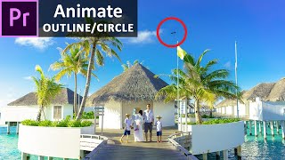 How to Add Circle Outline in Premiere Pro | Circle Outline Animation Tutorial