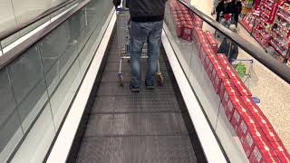 KONE travelator at Tesco extra basildon