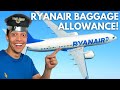 Ryanair Baggage Allowance Explained!