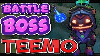 Battle Boss Teemo Skin Spotlight