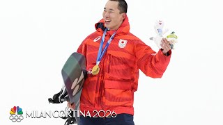 Japan's Kira Kimura, Ryoma Kimata go 1-2 in snowboard big air | Winter Olympics 2026 | NBC Sports