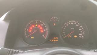 Opel Astra H Temperature display [COOLANT]