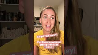 Quick cash! Use your FSA flex spending account by the end of 2021