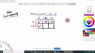 7-2 Example 4 Multiplying Polynomials