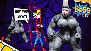 Spider-Man VS Thick Waifu Rhino | Ultimate Spider-man Animation