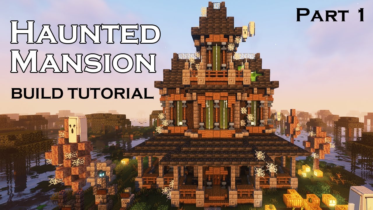 Minecraft Haunted Mansion How To Build A Haunted House Halloween