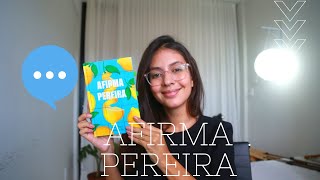 Afirma Pereira (Antonio Tabucchi) | Fascismo Português e @TAGLivros