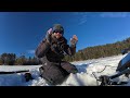 ice fishing in the middle of nowhere