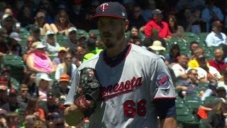 MIN@SF: Turley strikes out Pence in the 1st