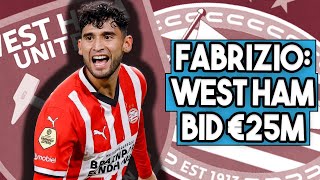 West Ham bid €25m for prolific young striker | Fabrizio Romano reveals Hammers ambitious bid