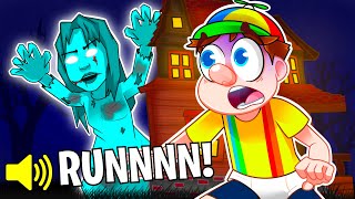 GHOST HUNTING in a HAUNTED CABIN! (Phasmophobia)