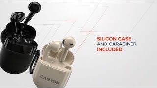 True wireless stereo headset TWS-6 by Canyon