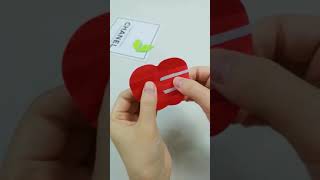 How to Make 3D Paper Apple