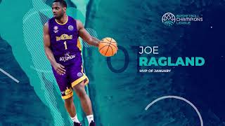 Joe Ragland | MVP of January - Basketball Champions League