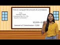 What is Commission?How to get  Total Sales, Commission Rate, and Amount of Commission