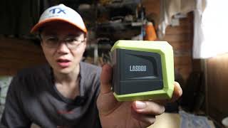 水盛り VS 激安レーザー墨出し器　LASGOO