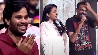 Anchor Suma Hilarious Fun With Premgi Amaren @ Prince Movie Pre Release Event | Anudeep KV