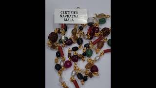 Certified natural navratan beads #navratan #navaratnajewelry #navratanmala #navratanbeadsprice