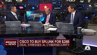 Cisco acquiring cybersecurity company Splunk in cash deal worth $28 billion