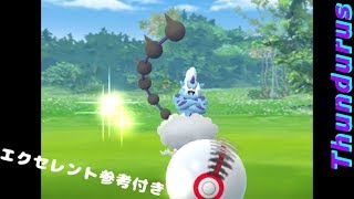 ポケモンGOボルトロスレイドバトル！(捕獲参考付き)