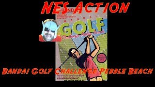 NES Action! Bandai Golf  Challenge Pebble Beach