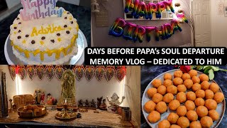 Memory Vlog - COOKING \u0026 BAKING | Basant Panchami Prasad Besan Laddoo \u0026 Eggless Vanilla Birthday Cake