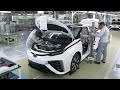 how toyota makes fuel cell cars the mirai production process