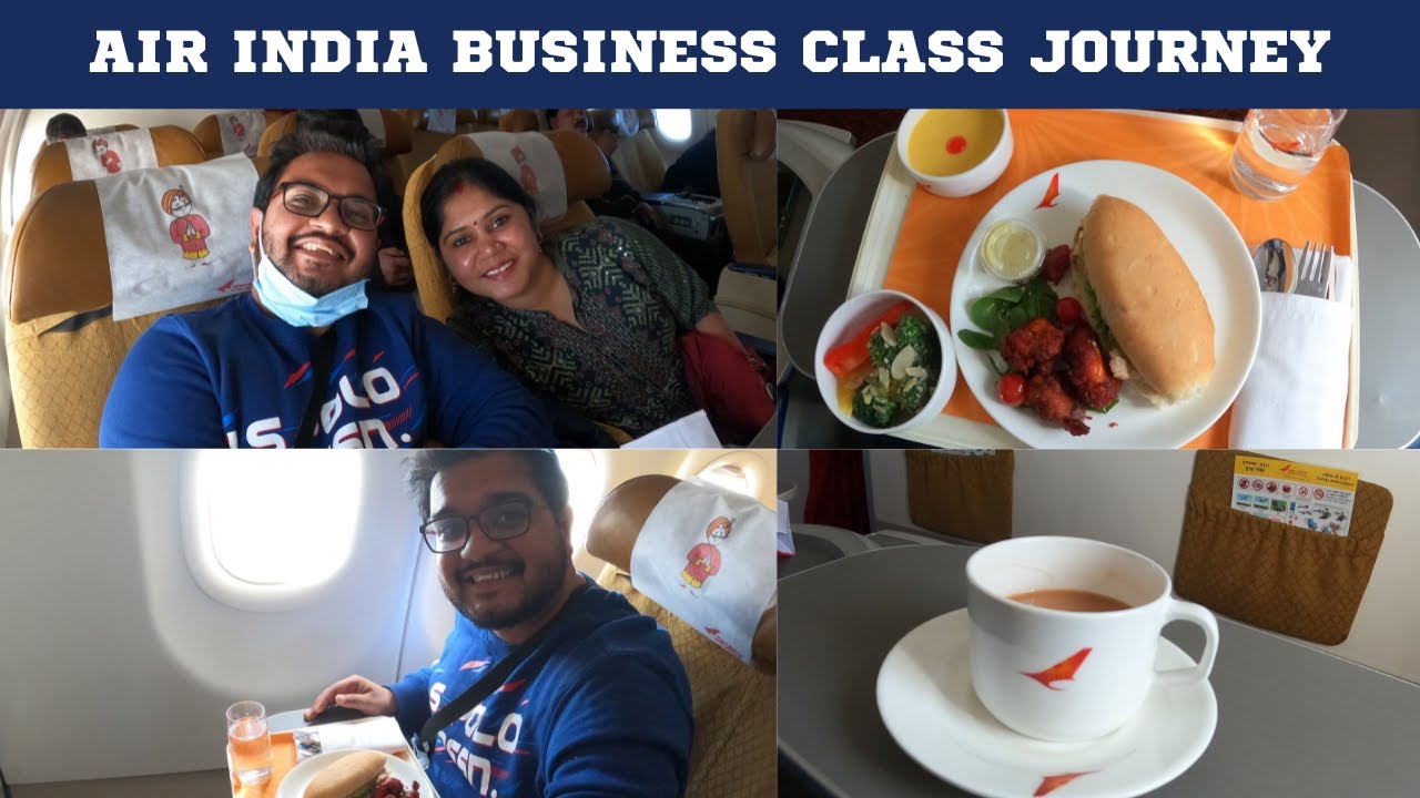 Air India Business Class Journey After TATA TAKEOVER | Airbus A321 ...