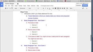 1 - Outline: Basic Setup