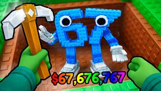 Starting Over as NOOB with OP SECRET in Dig Deeper For Brainrots! (Roblox)