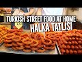 Turkish Street Food At Home - Halka Tatlısı / Turkish Churros