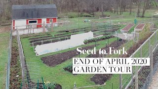 End of April 2020 Garden Tour