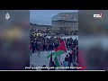 مسيرة داعمة لفلسطين تجوب شوارع العاصمة النرويجية أوسلو