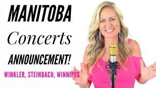 Rosemary Siemens "Bring Back The Hymns" Manitoba Concert Announcement! (Sept 15-17, 2023)