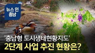 오늘의 이슈 충남형 도시생태현황지도 사업 추진 현황은