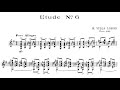 heitor villa lobos 12 Études for guitar score video