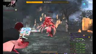 Vindictus Refuge of the Dead solo 槍凱solo嗜血君主 16分20秒 0傷