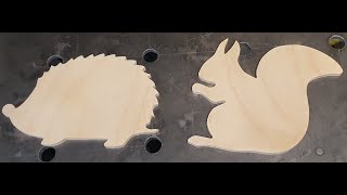 Cutting Wooden Shapes on CNC Plasma Table