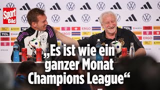 Pressekonferenz mit DFB-Sportdirektor Rudi Völler & Bundestrainer Julian Nagelsmann
