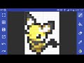 픽셀아트 포켓몬스터 no.172 피츄 pixel art pokémon no.172 pichu