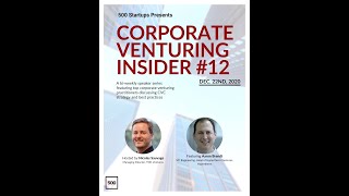 Corporate Venturing Insider #12: Aaron Brandt @ Hypertherm Ventures, Interview by Nicolas Sauvage