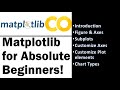 03 Matplotlib for Absolute Beginners learning Data Science!
