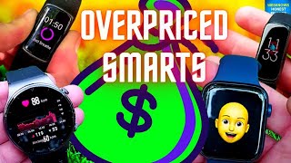 Most OVERPRICED Smartwatches in 2021 & 2022 Review | Apple Watch 7 - Fitbit Charge 5 - Fitbit Luxe