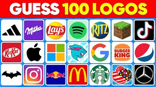 Guess The Logo In 3 Seconds 100 Famous Logos Logo Quiz 2024 Quiz Logo