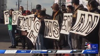 SLC Demonstration Commemorated Crash of Iran Airlines Flight 752, Killed 176 People