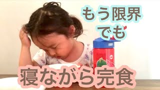 食いしん坊娘。眠たい気持ちより食べたい気持ちが勝つ！何が何でも食べたい！