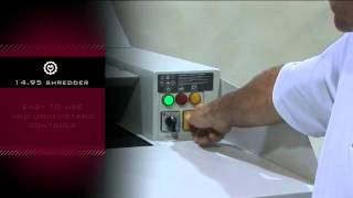 Intimus 14.95 (1/4 x 2) Cross-Cut Industrial Shredder