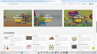 Online Toys Store - Python Django Project Source Code